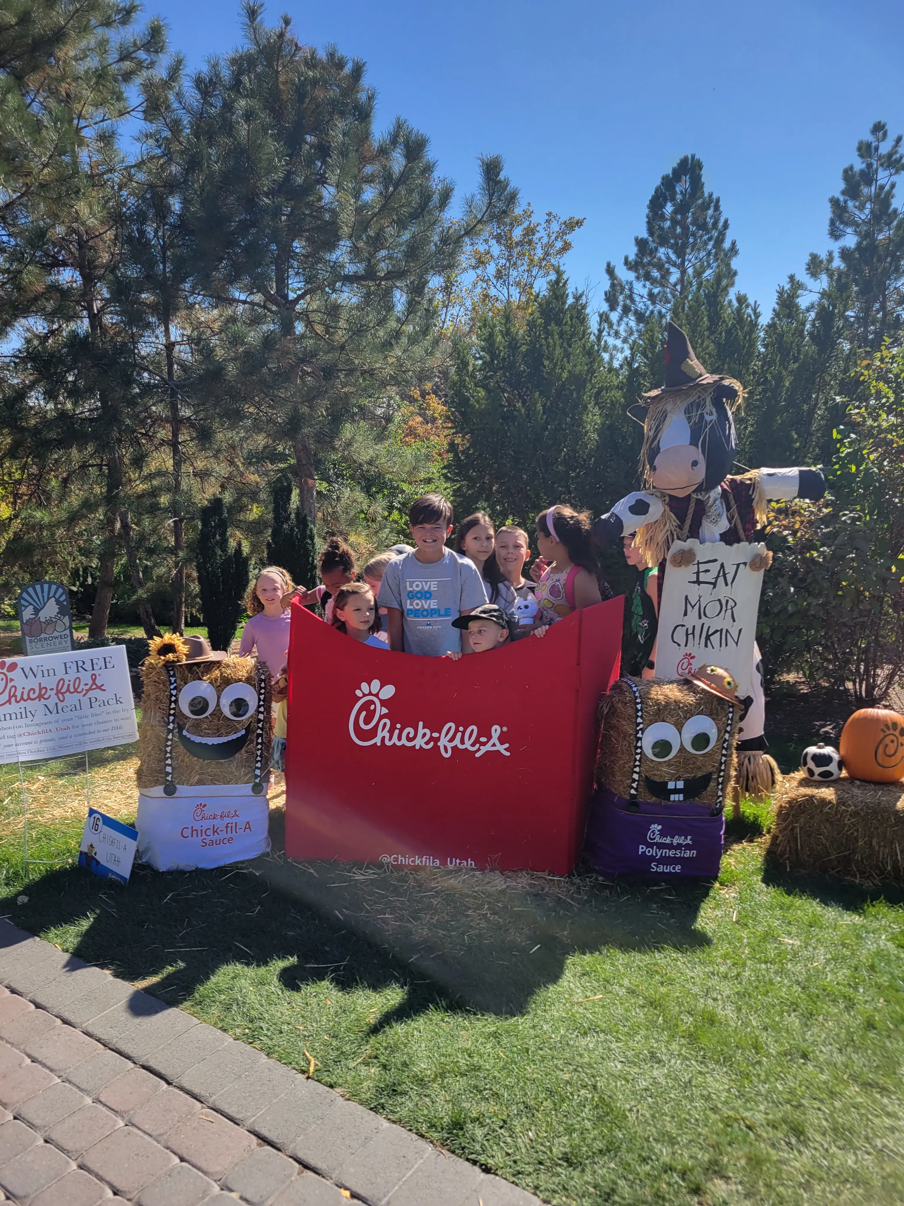 Students on a field trip